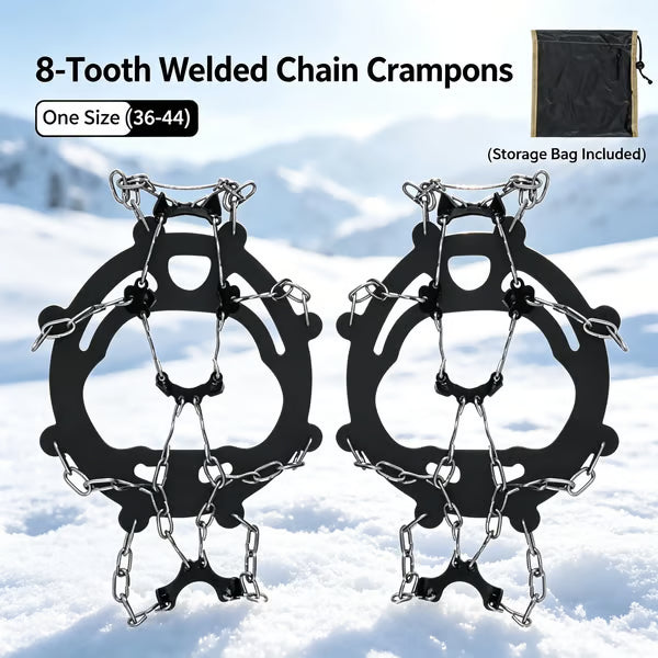 🛠️Lightweight Crampons Anti-Slip Traction Snow Grips for Walking