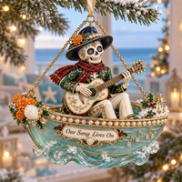 💀Guitar-playing Skull
